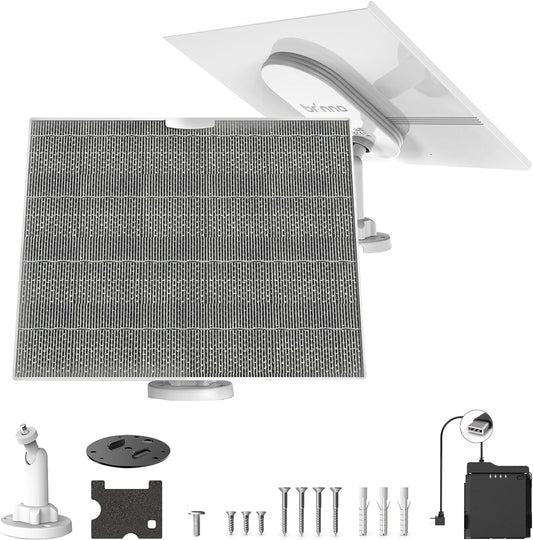 Brinno - ASP1000-P Solar Power Kit - Time-lapse camera - Solar panel for Brinno camera       </font></font>