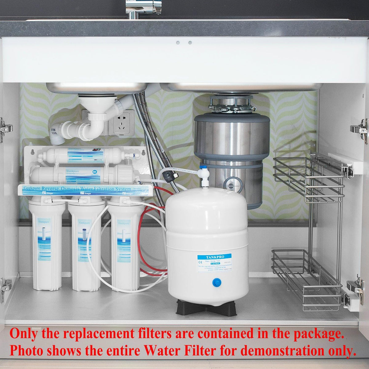 Geekpure 75 GPD Reverse Osmosis RO Membrane Replacement -NSF Certified (Pack of 25) - QUORE