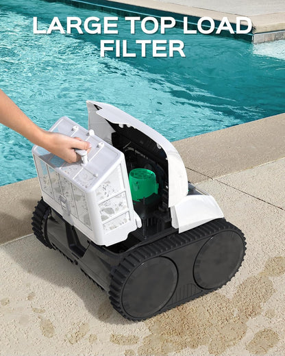 <font dir="auto" style="vertical-align: inherit;"><font dir="auto" style="vertical-align: inherit;">        WYBOT C1-01 Wireless Pool Robot (2025 Upgrade) for Buried and Above Ground Pools, 4-in-1 Wall and Water Control, 150 min/150 m², Intelligent Naviga