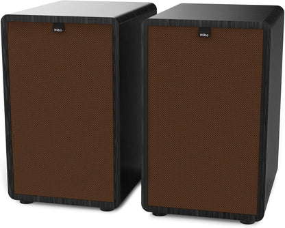 HiFi Luidsprekerset – Luidspreker – Speaker – Studioluidspreker – Studiomonitor – Zwart – 3-Weg Ontwerp – 100 W per Luidspreker