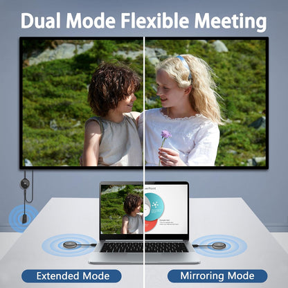 HDMI draadloze Zender en Ontvanger, 4K Draadloze HDMI Extender 5G HDMI Draadloos Overdragen en Ontvanger 50M Afstand met Externe Antenne Streaming Video&Audio voor Laptop, Camera, PC, Projector, TV