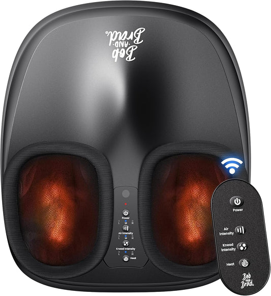 Voetmassageapparaat Met Warmte – Voetmassager – Shiatsu Voetmassage – Elektrisch Voetmassageapparaat – Massageapparaat Voor Voeten – Geschikt Voor EU-Maat 45 – 2 Warmtestanden