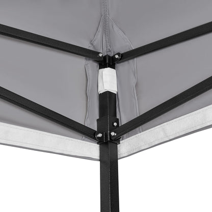All Seasons Gazebos, 3 x 2 m, robuust, volledig waterdicht, premium pop-up tuinhuisje + draagtas en gewichten (metallic grijs)