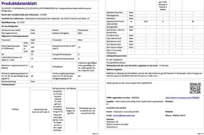 BINGI Compressor Koelbox, 12.8 Liter Draagbare Auto Koelkast, 12/24 V DC en 230 V AC, Mini-koelkast Voor Auto, Vrachtwagen, Camping, Camper en Thuis
