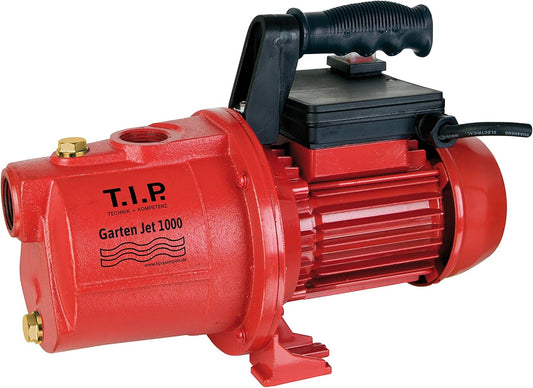 Tuinpomp – Waterpomp – Besproeiingspomp – Tuinwaterpomp – Zelfaanzuigende Pomp – Gietijzeren Behuizing – 800 W Motor – Max 3.500 L/U Debiet
