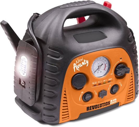 Multifunctioneel Energiestation – Portable Powerstation – Noodstroomvoorziening – Starthulp Accu – Energie Generator – 300W Vermogen – 400A Starthulp Voor Voertuigen