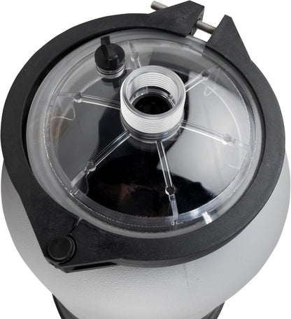 Gre FAQC40 - Compacte filter met Aqualoon, energiebesparend, met aansluitingen 32-38 mm voor zwembaden tot 15 m3