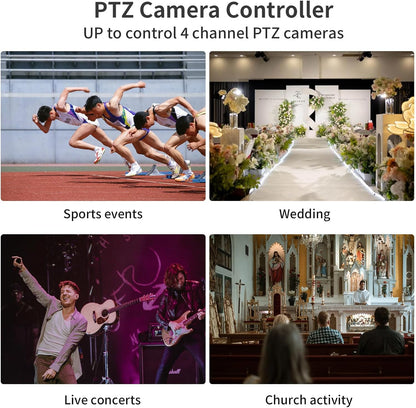Videomixer – Videomixer, videoswitcher, livestream switcher, multicamera switcher – 25,6 cm touchscreen – 4 HDMI, 1 SDI en USB 3.0 streaming
