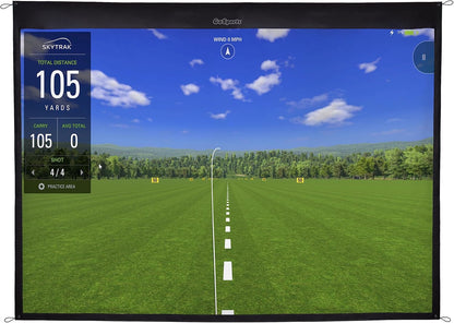 GoSports Golf Simulator Impact Screen - Kies 7ft x 7ft of 10ft x 7ft