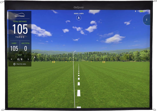 GoSports Golf Simulator Impact Screen - Kies 7ft x 7ft of 10ft x 7ft