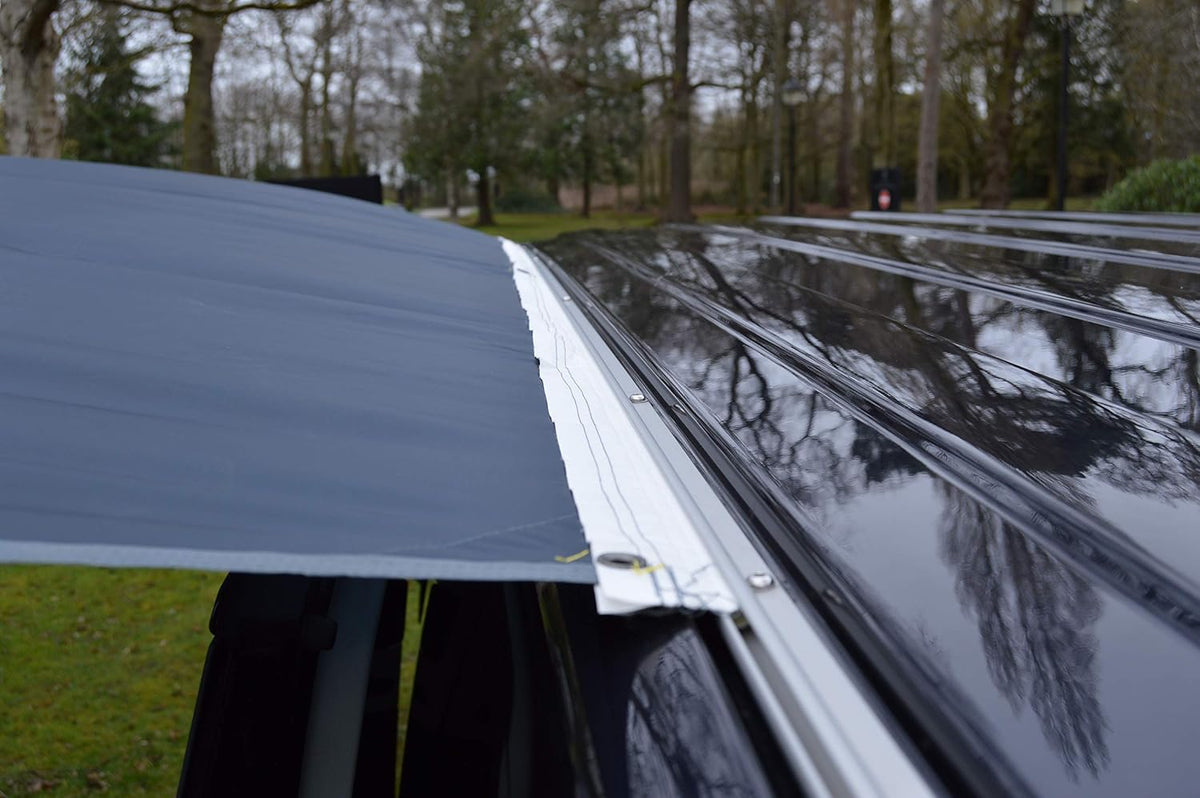 Wild Earth Zonnekap luifel voor VW Camper Van camper 300cm x 240cm MED Grijs