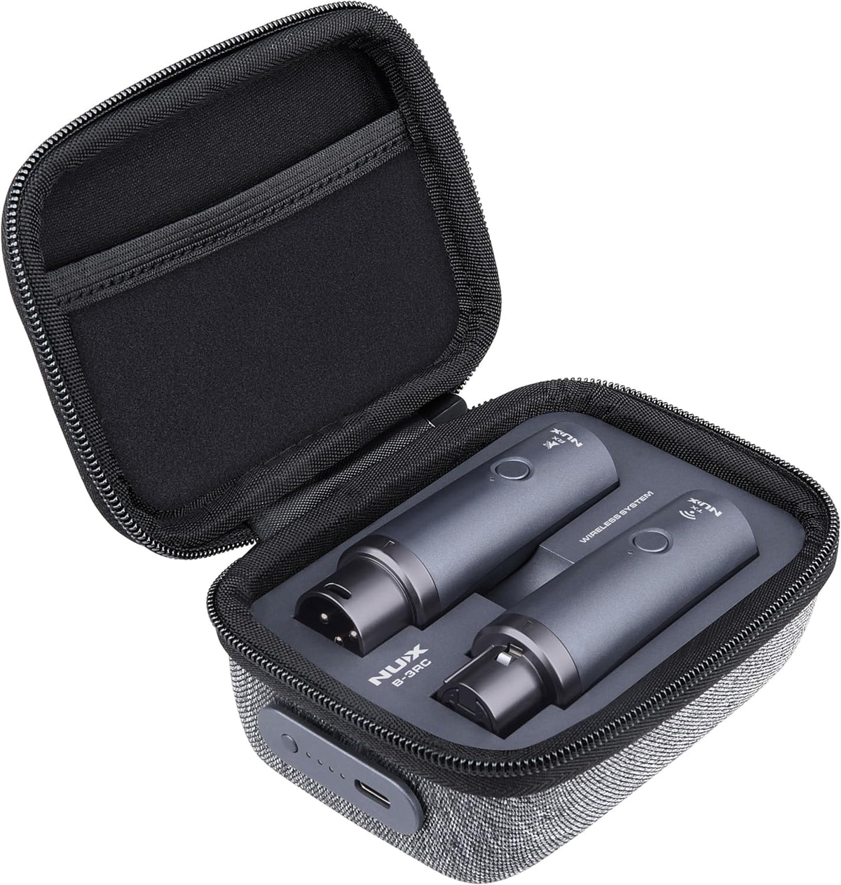 B-3RC Oplaadbare Wireless XLR Mic System 2,4 GHz