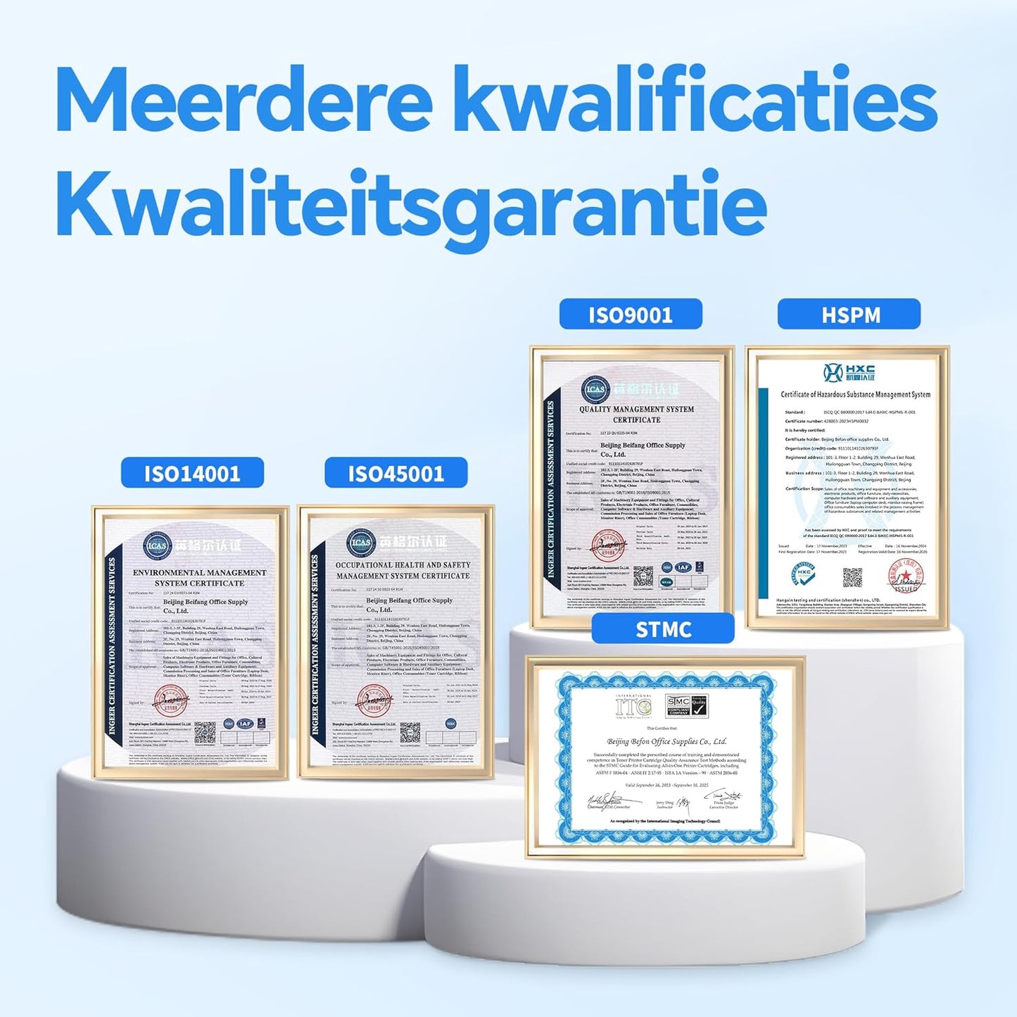 Toner – Tonercartridge – Laserprinter Inkt – Afdrukinkt – Printcartridge – Compatibel Met HP Color LaserJet Pro – Hoge Capaciteit Tot 1300 Pagina’s
