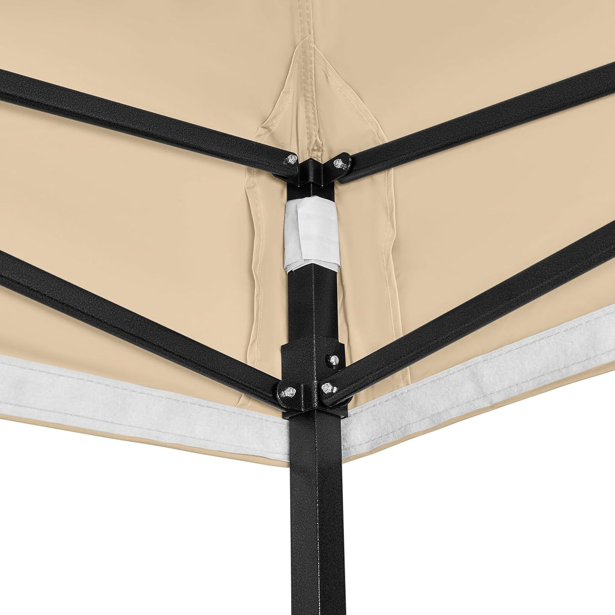 All Seasons Gazebos: Pop-up tuinhuisje 3 x 4,5 m volledig waterdicht - Beige