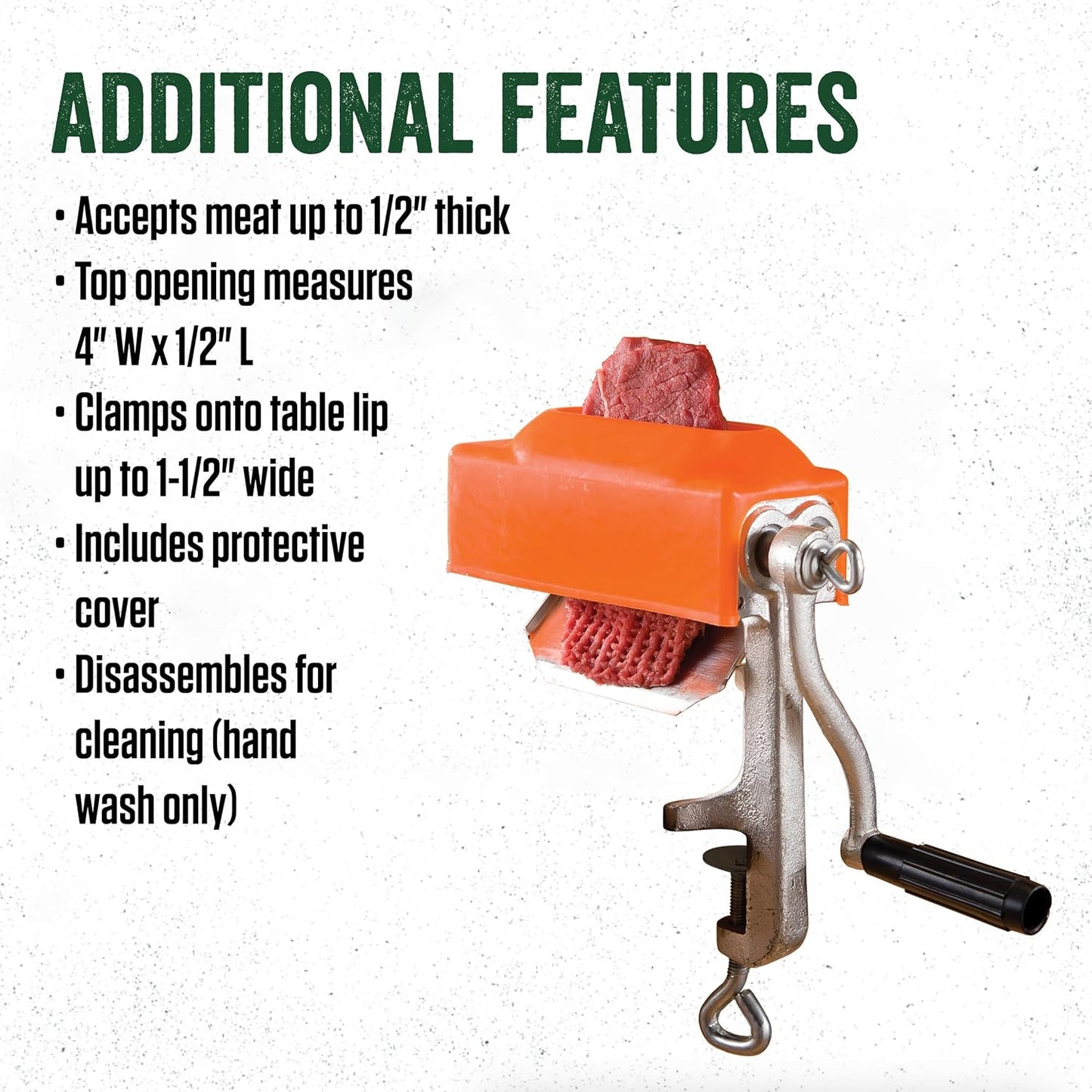 LEM Producten Klem-op Vlees Tenderizer