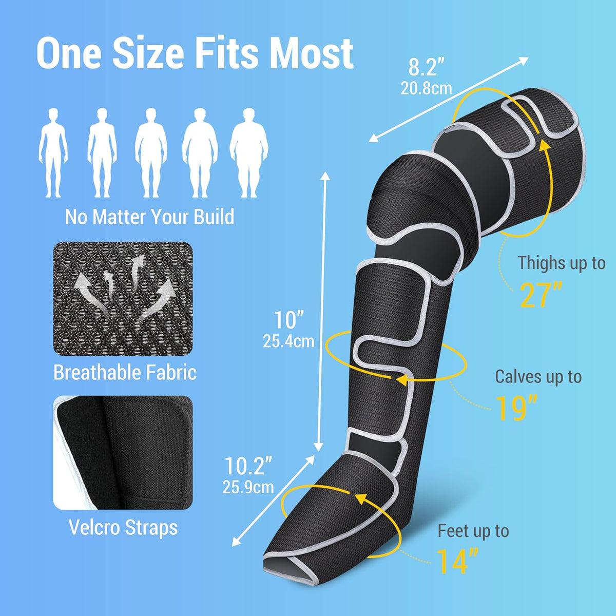 COMFIER Beenmassageapparaat met warmte