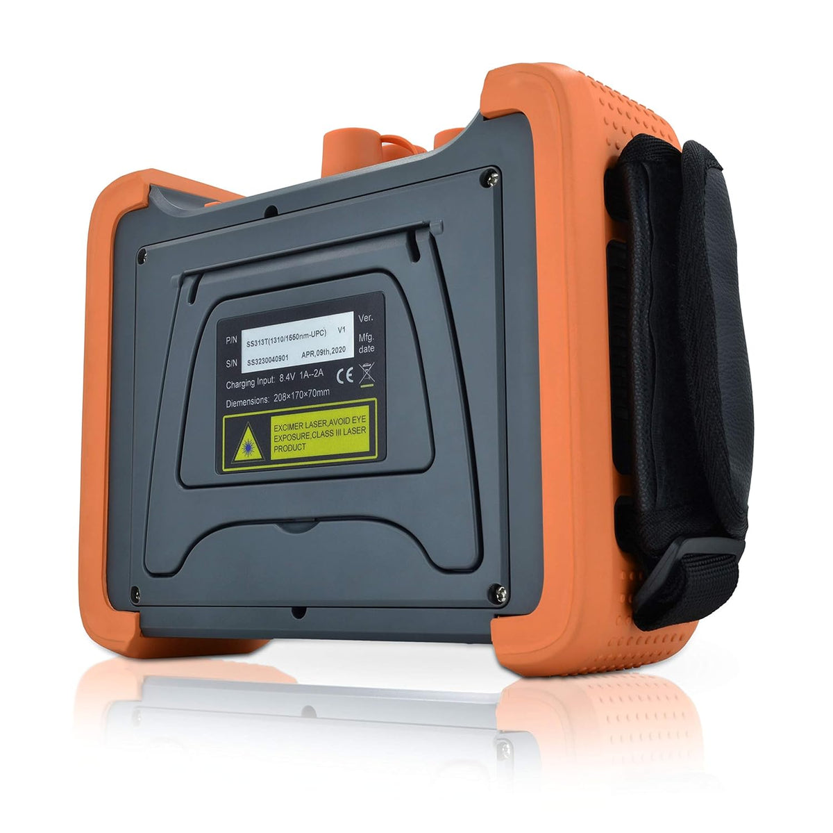 1310nm/32dB en 1550nm/30dB SM OTDR Singlemode Glasvezel Tester Met OPM+OLS+VFL+Evenementenkaart+7-inch Touchscreen Optische Reflectometer voor APC&UPC SC+ST+FC+LC Connector-SS313T-2A1