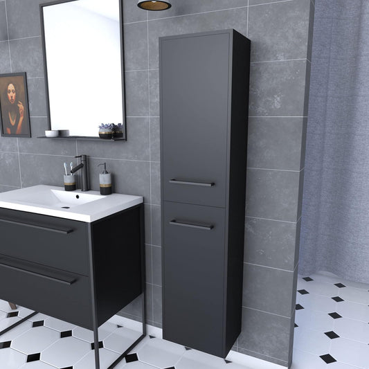 Aurlane PACM059 Structura P059 badkamerzuil, zwart/wit