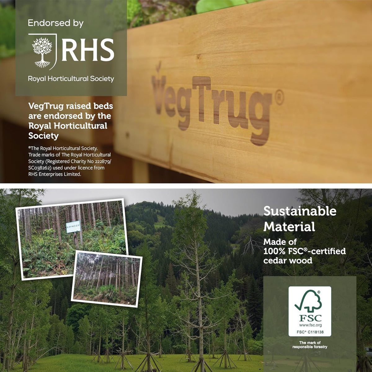 Herb Garden - Natural (FSC 100%)