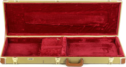 Gator Luxe Houten Koffer voor Elektrische Gitaren - Tweed