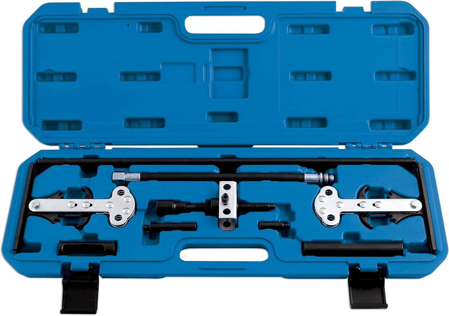 Klepverencompressor – Klepveerverwijderaar – Ventielveer Compressor – Klepveertool – Verbrandingskamerdruk Gereedschap – Universeel SOHC en DOHC – Inclusief 22 mm Persluchtadapter
