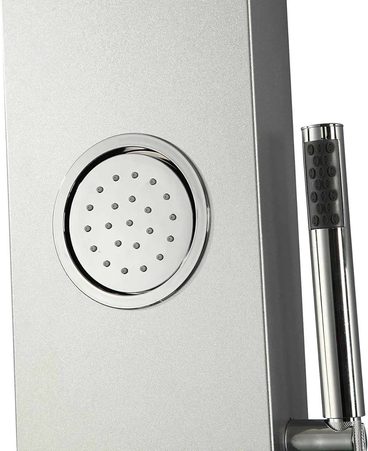 DP Bath - Douchepaneel met hydromassage, 1 stuks, zilver, A-51