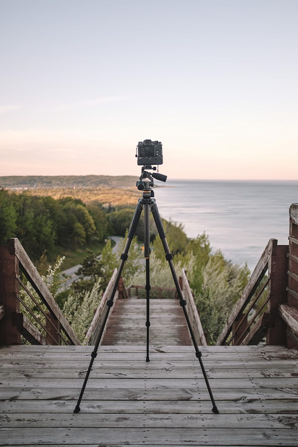 Aluminium Statief – Camerastatief – Fotostatief – Videostatief – Driepoot – 3-Wegkop Met 360° Panoramabeweging – Verstelbare Middenkolom Tot 175,2 Cm