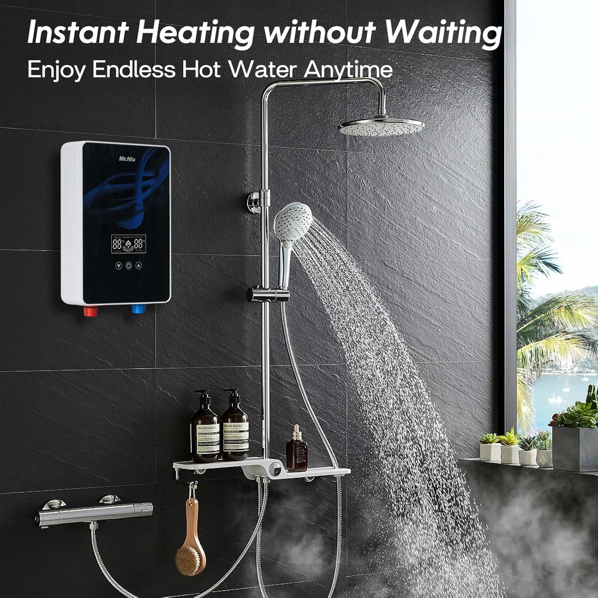 Badkamer Douche Boiler
