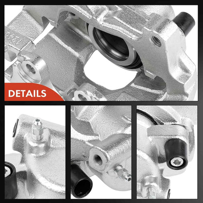 Frankberg Remklauw remklauw compatibel met R.a.n.g.e R.o.v.e.r Evoque Brake Caliper wiht Bracket One Side 1 piston voor links en rechts set van 2 stuks vervanging # 19-B3774A