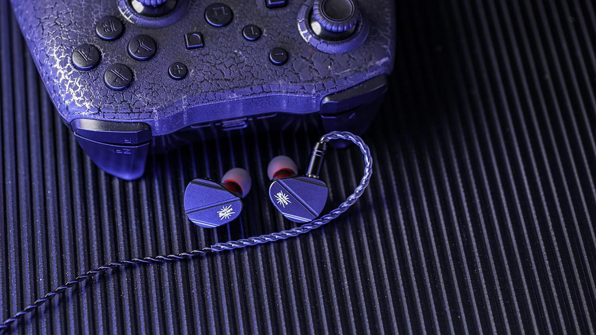 Linsoul Kiwi Ears Canta in Ear Monitor, 1DD+2Planar Hybride Oortelefoon, Gaming Earbuds, HiFi Bedrade IEM, met Afneembare IEM Kabel voor Muzikant Audiofiel