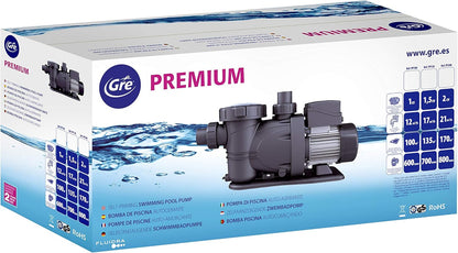 Gre 2 Hp Maximum Volume 170 M³ Ø800mm Self Priming Pump 2 cv