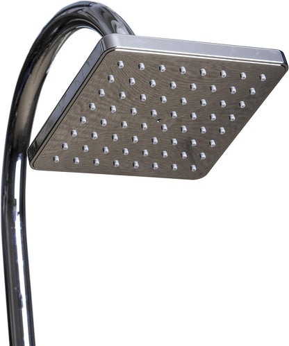 Gre SSAL18 Aluminium tuin zonnedouche met 18 l tank, bestaande uit twee delen