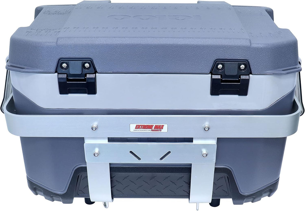Extreme Max 3005.5254 BoatTector Aluminium PWC Cargo Rack/Koelhouder - Compatibel met RotoPax Brandstofblikbevestigingen