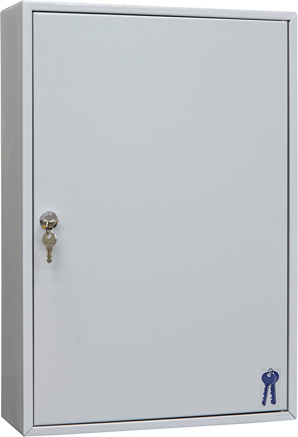 Arregui In hoogte verstelbare haken, 200, stalen kast met sleutelhangers, 55 x 38 x 14 cm, lichtgrijs