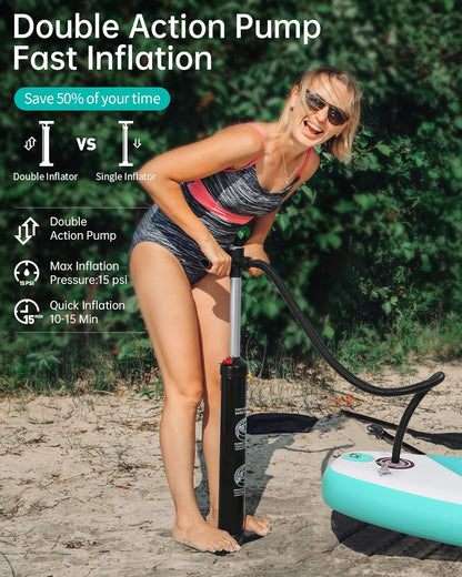 <font dir="auto" style="vertical-align: inherit;"><font dir="auto" style="vertical-align: inherit;">        Inflatable Paddle Board Stand Up Paddle Board Inflatable Paddleboard SUP Board with Premium Full Accessories 120"x30"x6" for Youth & Adults Lots of