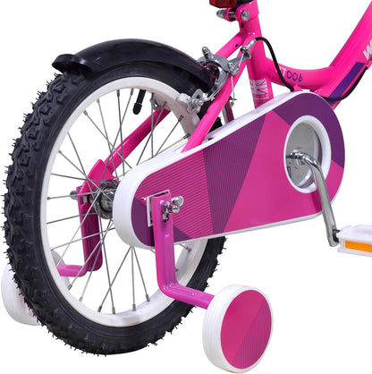 WildTrak Meisjes WT006 10.5X16 SGL roze fiets, 16" wiel