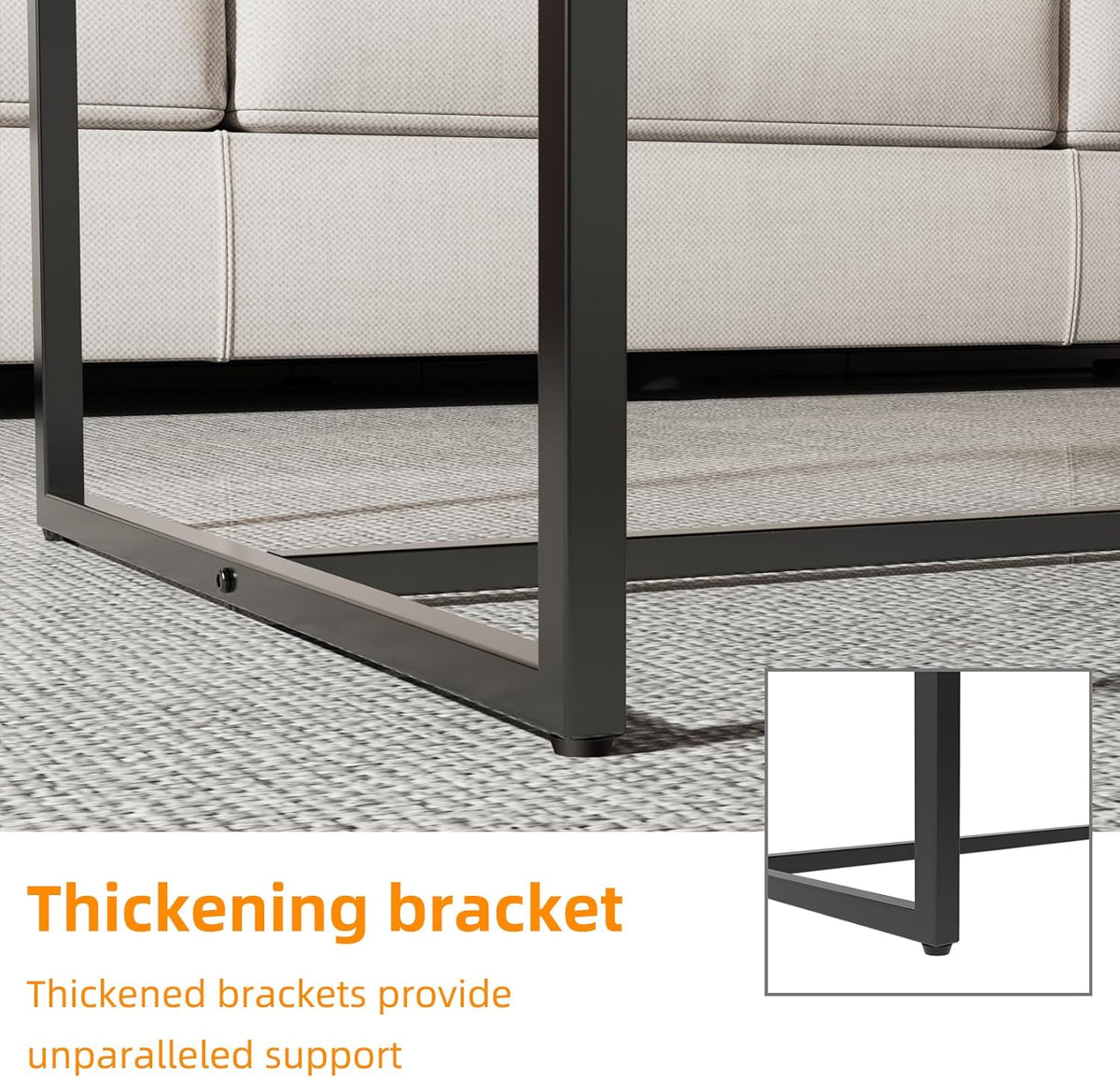 Rechthoekige salontafels gesinterde steen: witte salontafels 100 cm lang wit marmeren tafelblad met stevige metalen poten moderne bank middentafels voor woonkamer meubels decor