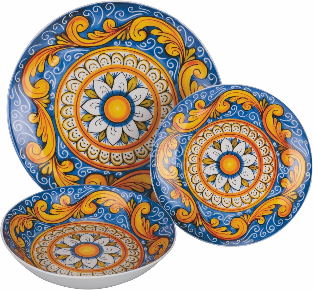 Tafelservies 18-Delig – Serviesset – Bordenservies – Bordenset – Dinerset – Voor 6 Personen – Porselein