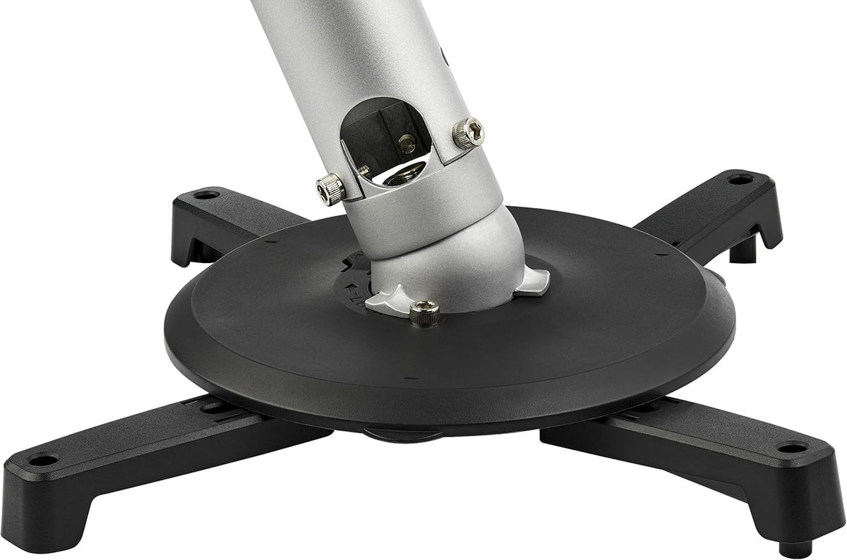 Plafondbeugel voor projector – Projectorbeugel – Beamerbeugel – Plafondhouder – Montagebeugel – Universeel montagepatroon 325 mm – Verstelbare arm 127,7 tot 577,7 mm