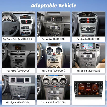 Autoradio – Auto Radio – Multimedia Radio – 2DIN Radio – Navigatiesysteem – Android 13 – 7" Touchscreen – Draadloze CarPlay & Android Auto