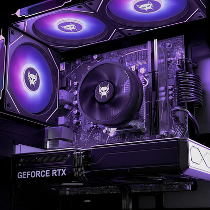 BEASTCOM Q5 | Pro Gaming | PC Gamer | AMD Ryzen 5 5500 6X 4.20 GHz 12 Threads | NVIDIA RTX 3050 8Go | 16Go RAM | 1To NVMe SSD | HDMI | USB 3.2 | WiFi | Windows 11 Pro