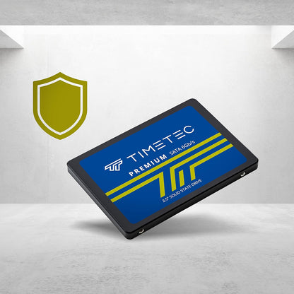 Timetec 1TB SSD 3D NAND SATA III 6Gb/s 2,5 inch 7 mm (0,28") 800TBW Leessnelheid Tot 530 MB/s SLC Cache Prestatieverbetering Interne Solid State-schijf voor pc Computer Desktop en laptop