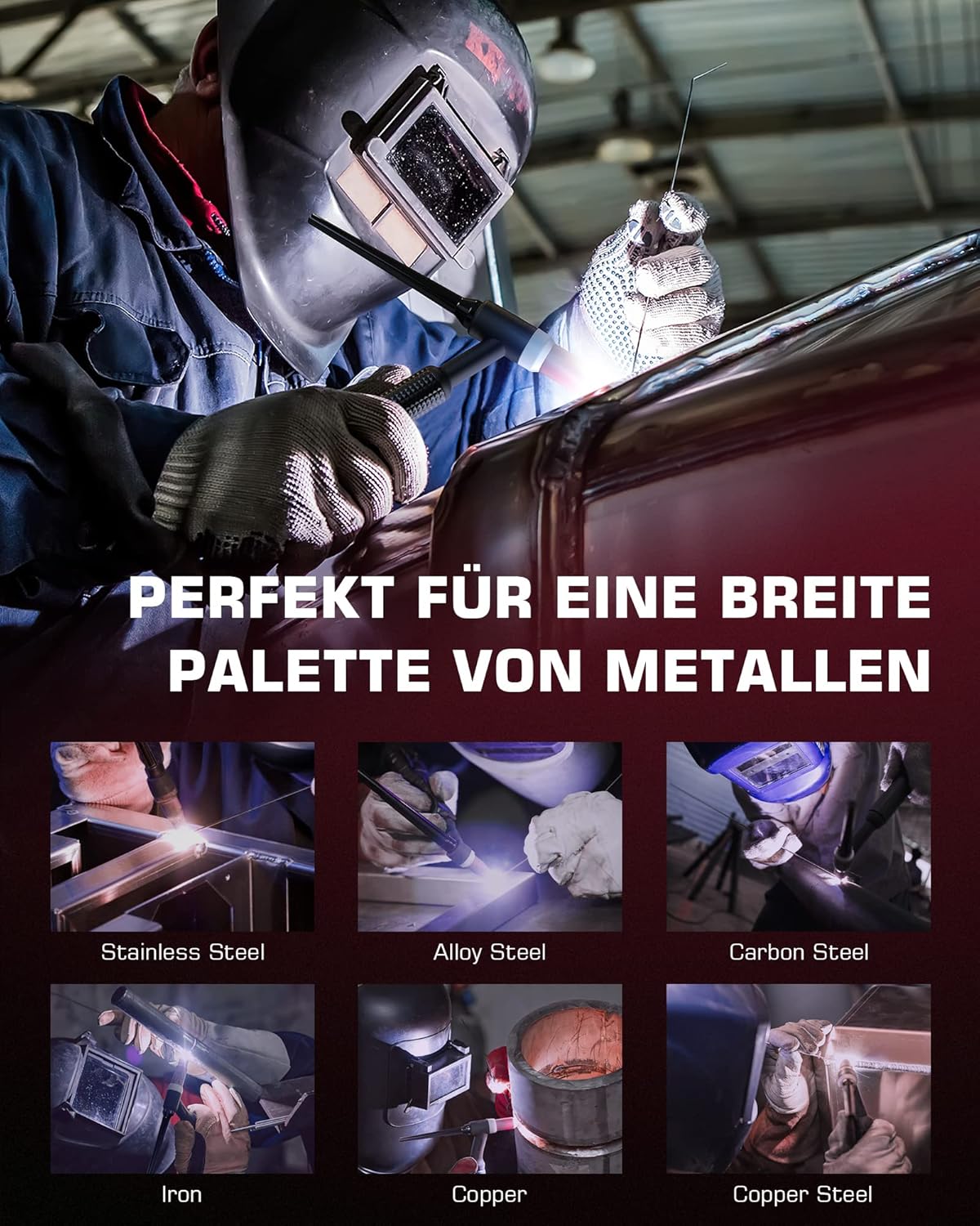 ARCCAPTAIN DC WIG IGBT Lasapparaat, 200 ampère, combi, HF-ontsteking, TIG WIG-lasapparaat met 200 ampère en MMA E-hand, met digitaal led-display, lassen van staal, roestvrij staal en nog veel meer