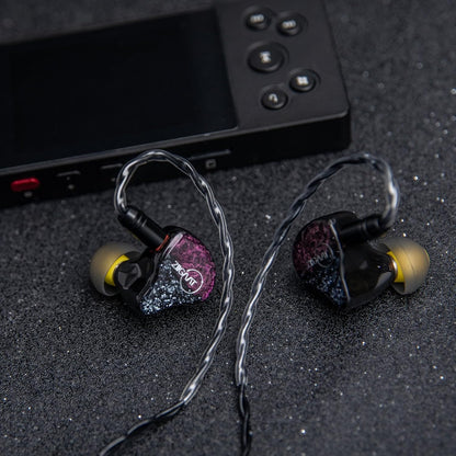 Bedrade In-Ear Monitor – IEM Oordopjes – In-Ear Oortjes – Monitor Oordopjes – Audiofiele Oordopjes – Hybride 1DD+3BA – Afneembare Kabel