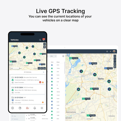GPS Tracker 4G-Pro 1-Year All-In Package/No monthly fee/Real-Time Vehicle Tracking, Trip History, Driving Alerts, GeoFence, Fuel Economy, Error Codes, Calendar