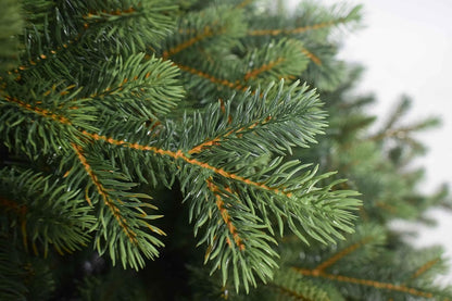 Realistische kerstboom bladeren PVC Pe Superfoil Groen Snel openen 180 cm - 2099 takken