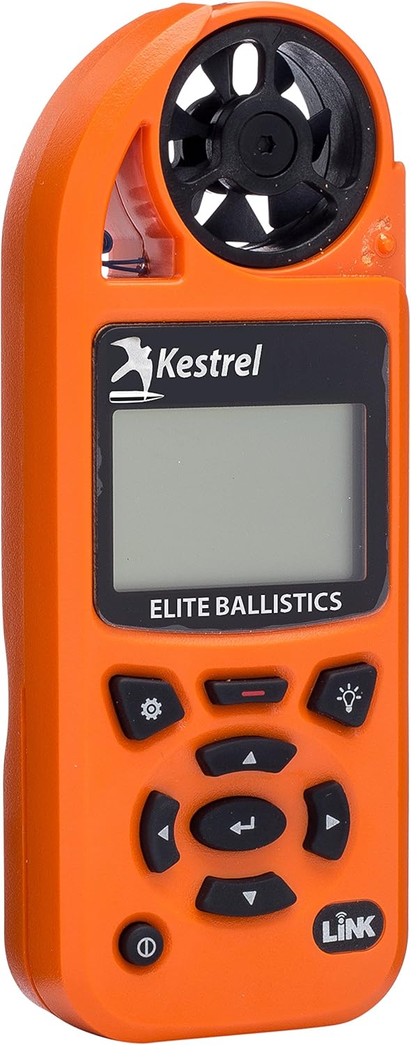 Kestrel Elite weermeter met toegepaste ballistiek