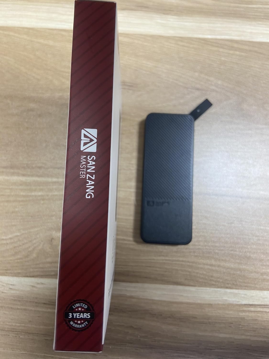 SAN ZANG MASTER Portable SSD 2TB, USB 3.2 Gen2 Portable SSD, with USB-C Cable, 560MB/s Reading, 520MB/s Writing, Reliable Storage for Mac, Laptop, USB-C Smartphone and More, Black - QUORE