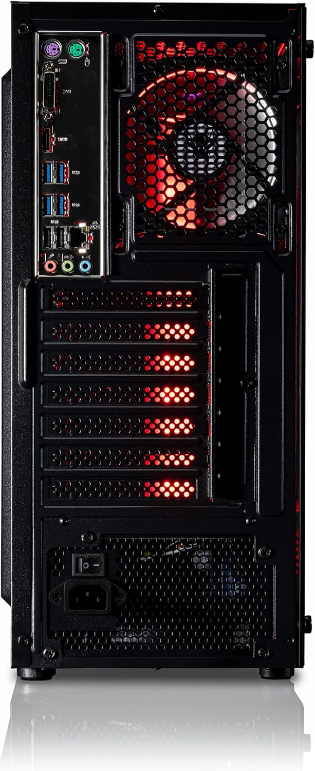 BEASTCOM Q3 Essential Gaming PC, centrale unit Gamer, AMD Ryzen 3 4X4,00GHz, 16 GB RAM, 1 TB SSD, 4K Vega 8 Core Graphics, HDMI, USB 3.2, Wifi, Windows 11 Pro