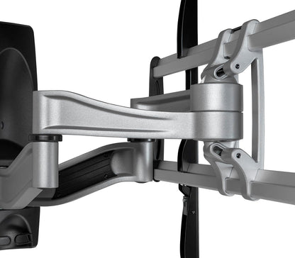 TV muurbeugel - volledig beweegbaar - staal / aluminium - TV steun wandmonteerbaar voor 32" tot 75" TVs - Premium